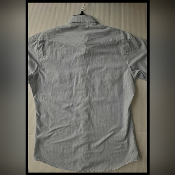 Panhandle Slim Youth Boys Pearl SnapButton Western Shirt, Size 16 - Picture 3 of 9